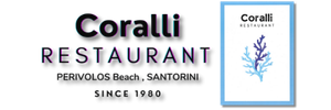 About Coralli Restaurant Perivolos Santorini